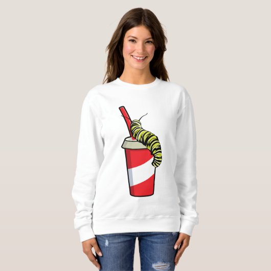 Zijpijler met Drink Trui (Voorkant volledig)