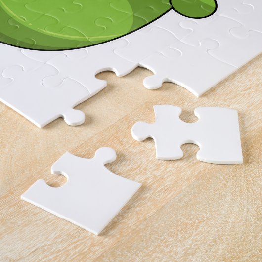 Zijpijler met een glas Oranje sap Legpuzzel (Zijkant)