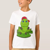 Zijpijler met Pet T-shirt (Voorkant)