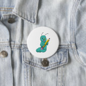 Zijpijler met potlood ronde button 7,6 cm (In situ)