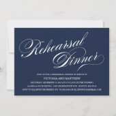 ZIJSCRIPT | REHEARSAL DINER INVITATION KAART (Voorkant)