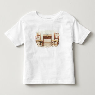 Zijtafel en rugleuningen kinder shirts