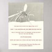 Zika Documentair Poster van RoseWrites (Voorkant)