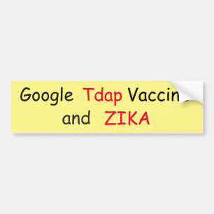 Zika Virus Bumpersticker