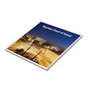 zIL009 HOGE RAAD VAN ISRAËL, Jeruzalem, Tegeltje