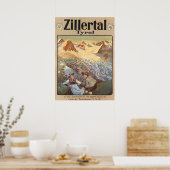 ZILLERTAL POSTER (Keuken)