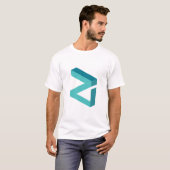 zilliqa Logo Crypto zil Altcoin T-shirt (Voorkant volledig)