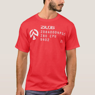 Zilog Z80 microprocessormarkeringen 1 T-shirt