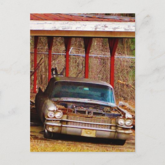 Zilver 1963 Sadan Deville Briefkaart (Voorkant)