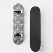 Zilver Bord Skateboard (Voorkant)
