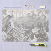 Zilver Chinoiserie Tissue Paper Tissuepapier (Craft)