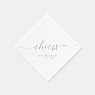 Zilver Elegante stijlvolle lettertypografie Chee Servet
