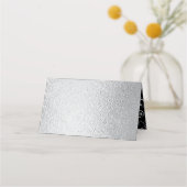 Zilver en Black Swirl Gothic Wedding (Achterkant)