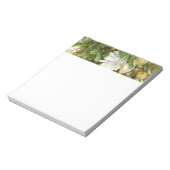 Zilver en gouden kerstboom I-feestdag Notitieblok (Gedraaid)