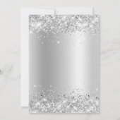 Zilver Glitter Bleek Gradiënt Kaart (Achterkant)