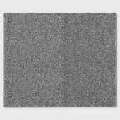 Zilver Glitter Sparkle Metaalachtig verpakkingspap Cadeaupapier (Vlak)