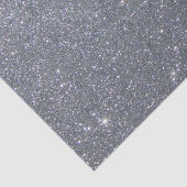 Zilver glitterpapier tissuepapier (Detail)