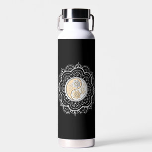 Zilver & Goud Mandala waterfles