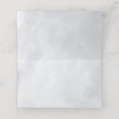 Zilver grijs ivoor - winterhuwelijk (Binnenkant ongevouwen)