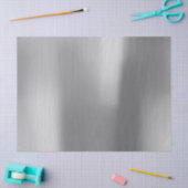 Zilver Grijs Staal Glas Metallic Foxier Tissuepapier (Craft)