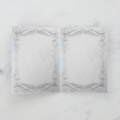 Zilver Jubileum Kaart (Binnen)