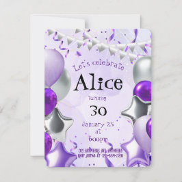 Zilver & Paars Kaart