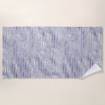 Zilver Paarse Glitzy Glitter Stripes