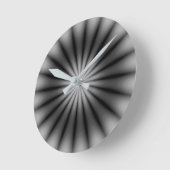 Zilver Ronde Klok (Hoek)