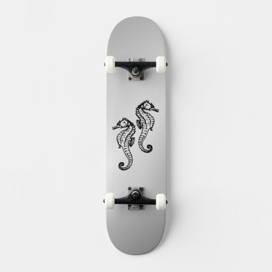 Zilver Skateboard (Voorkant)