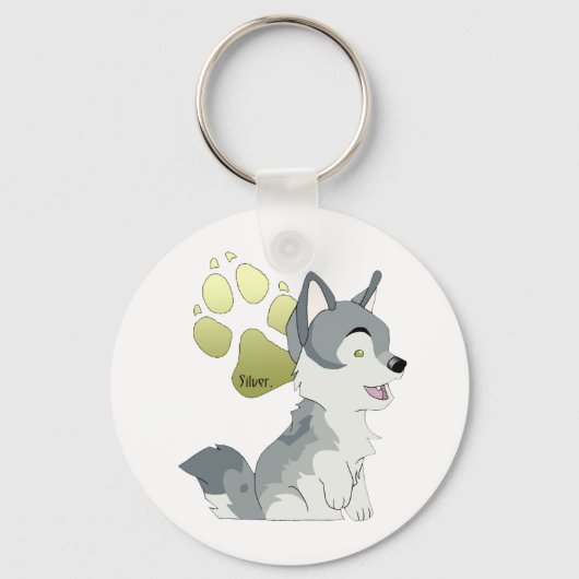 zilver sleutelhanger (Voorkant)