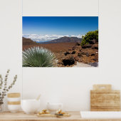 Zilver Sword Landschap Poster (Keuken)