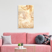 Zilver van Albert Joseph Moore, Victoriaans Kunst Canvas Afdruk (Insitu (Woonkamer))