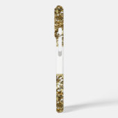 Zilver Wit Goud Faux Diamond Jewel Glitter Case-Mate iPhone Case (Achterkant / Links)