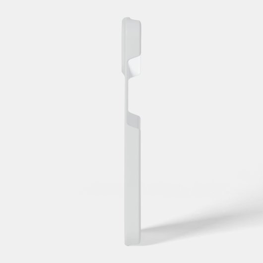 Zilver Wit Goud Monogram Naam Script iPhone Hoesje (Linkerkant)