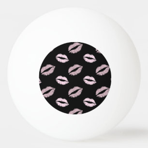 Zilverachtige Roze Kusjes Pingpongballen