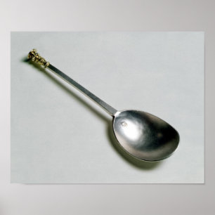 Zilverapostel met gouden afdichting, 1668 poster