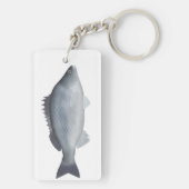 zilverbaars sleutelhanger (achterkant)