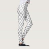 zilvercheque leggings (Rechts)