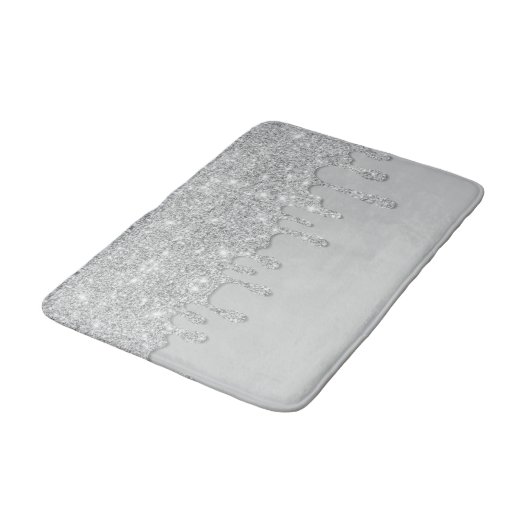Zilverdrukking Glitter Bath Mat (Gekanteld)