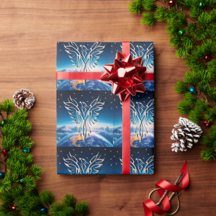 Zilveren Adelaar Zonsopgang Cadeaupapier