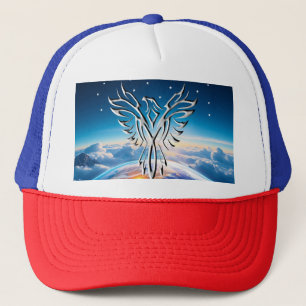Zilveren Adelaar Zonsopgang Trucker Pet