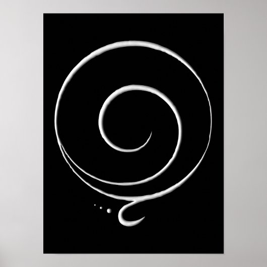 Zilveren Dankbaarheid Poster (Voorkant)