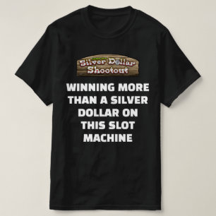 Zilveren Dollar- Paraody T-shirt
