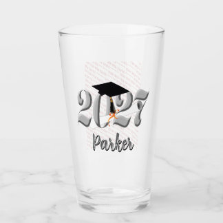 Zilveren eindexamenklas 2027 Foto afstuderen Glas
