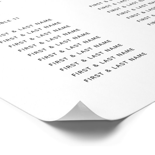 Zilveren en blauwe vlinderzitjes poster (Hoek)