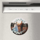 Zilveren Eucalyptus Fotomagneet Magneet (Insitu (Vaatwasser))