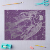 Zilveren Galaxy Star Map Series Design 11 Tissuepapier (Craft)