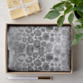 Zilveren Glam Leopard Dierenprint Tissuepapier (Geschenk)