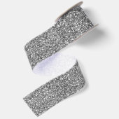 Zilveren Glitter Lint (Achterkant)