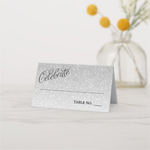Zilveren Glitter vieren